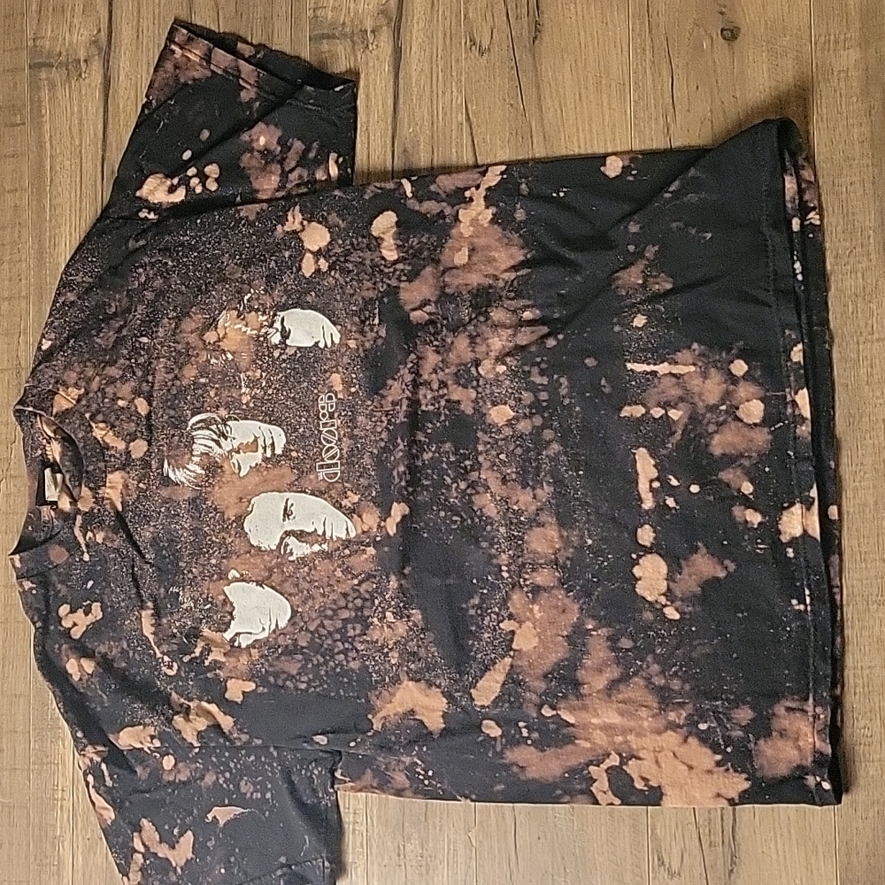 Vintage The Doors Winterland Acid Wash T-Shirt Sz Large
